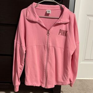 Women’s VS Pink full zip sweatshirt